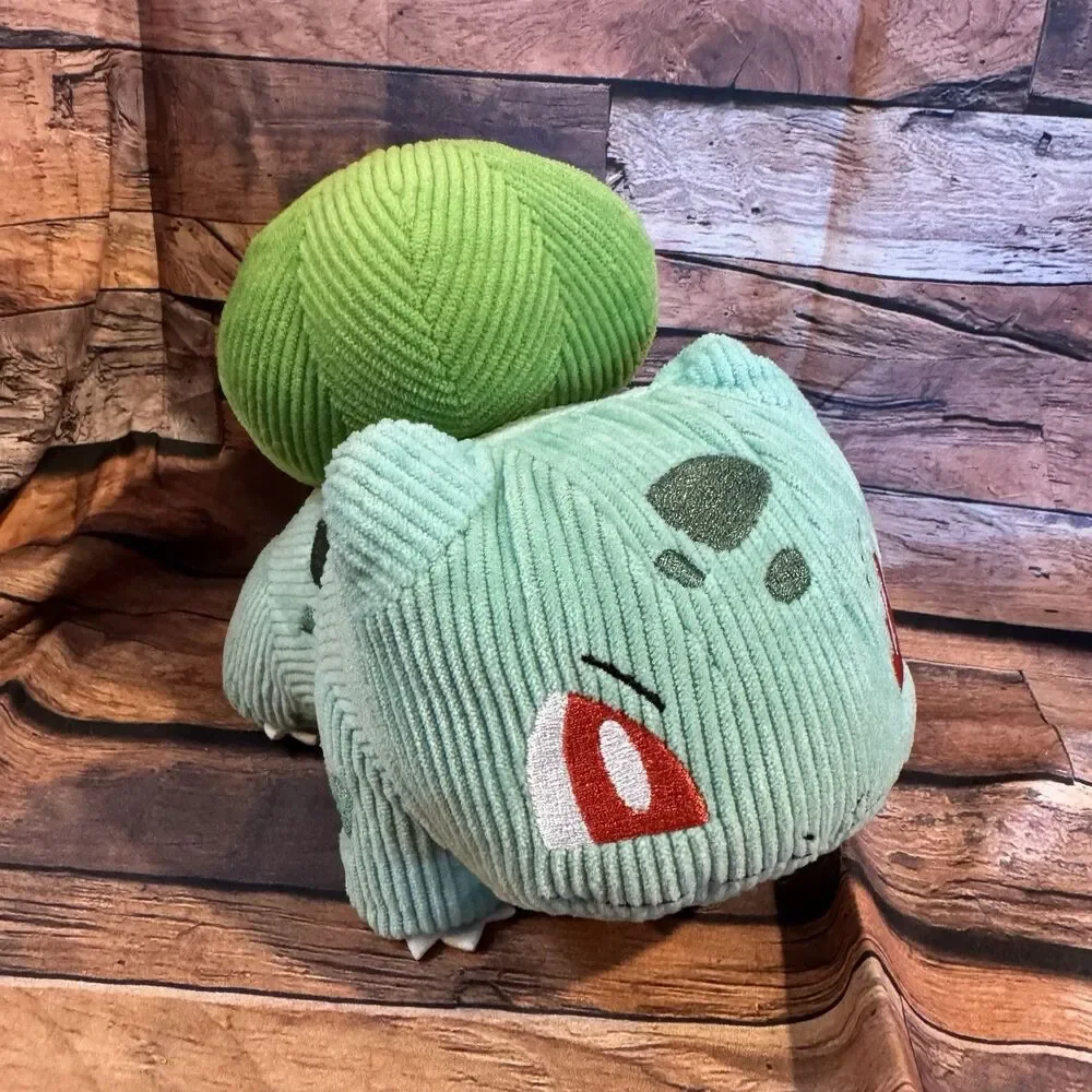 Pokemon Select Bulbasaur Corduroy 8 Inch Plush Limited Edition Jazwares Nintendo
